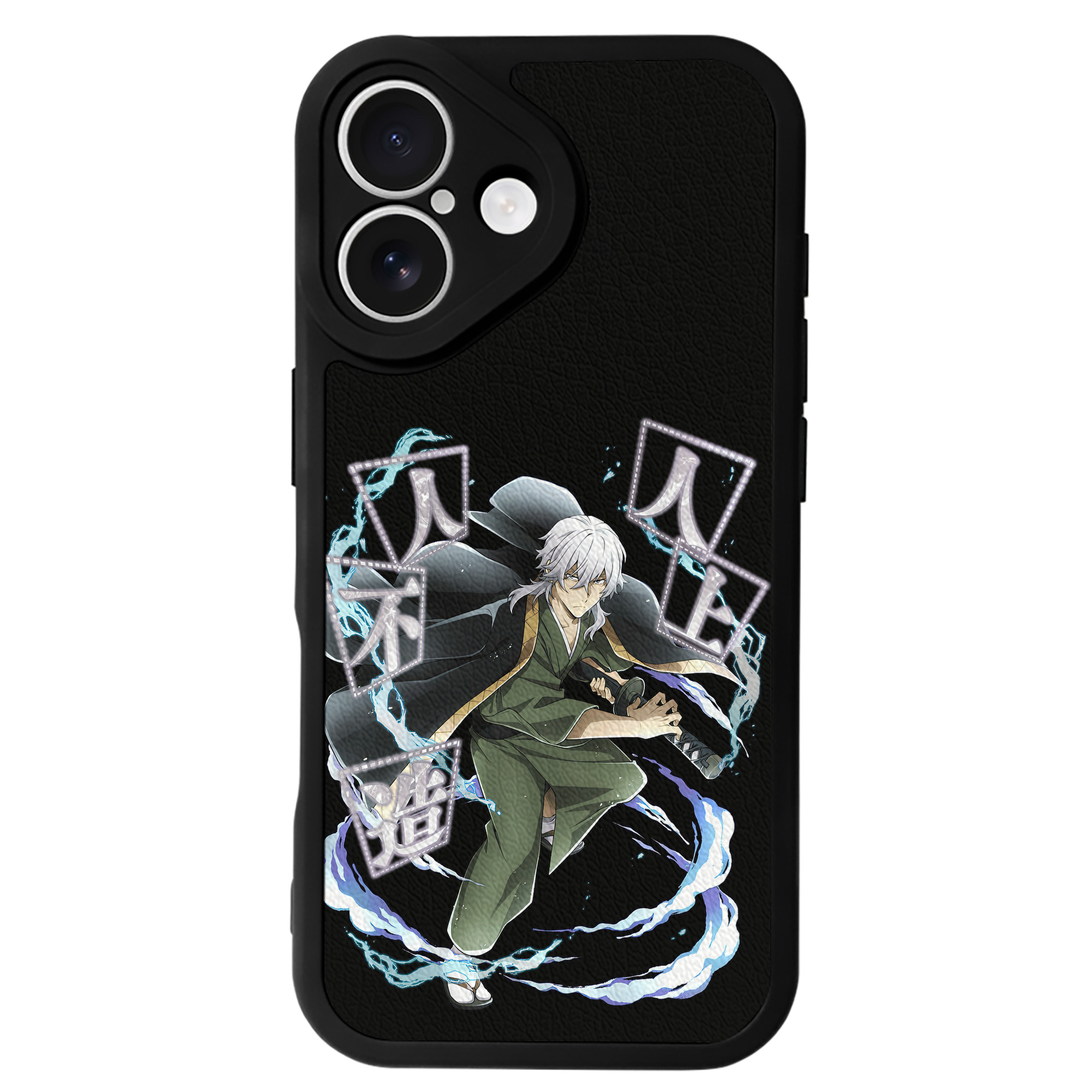 （画像用） 文豪ストレイドッグス Bungo Stray Dogs 【iPhone 16シリーズ対応】シリコンスマホケース（レザー調） 材質：シリコン